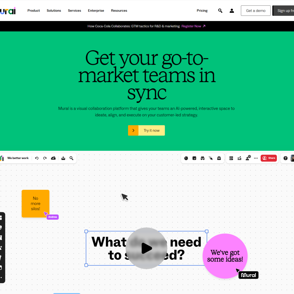 A website with great ux
